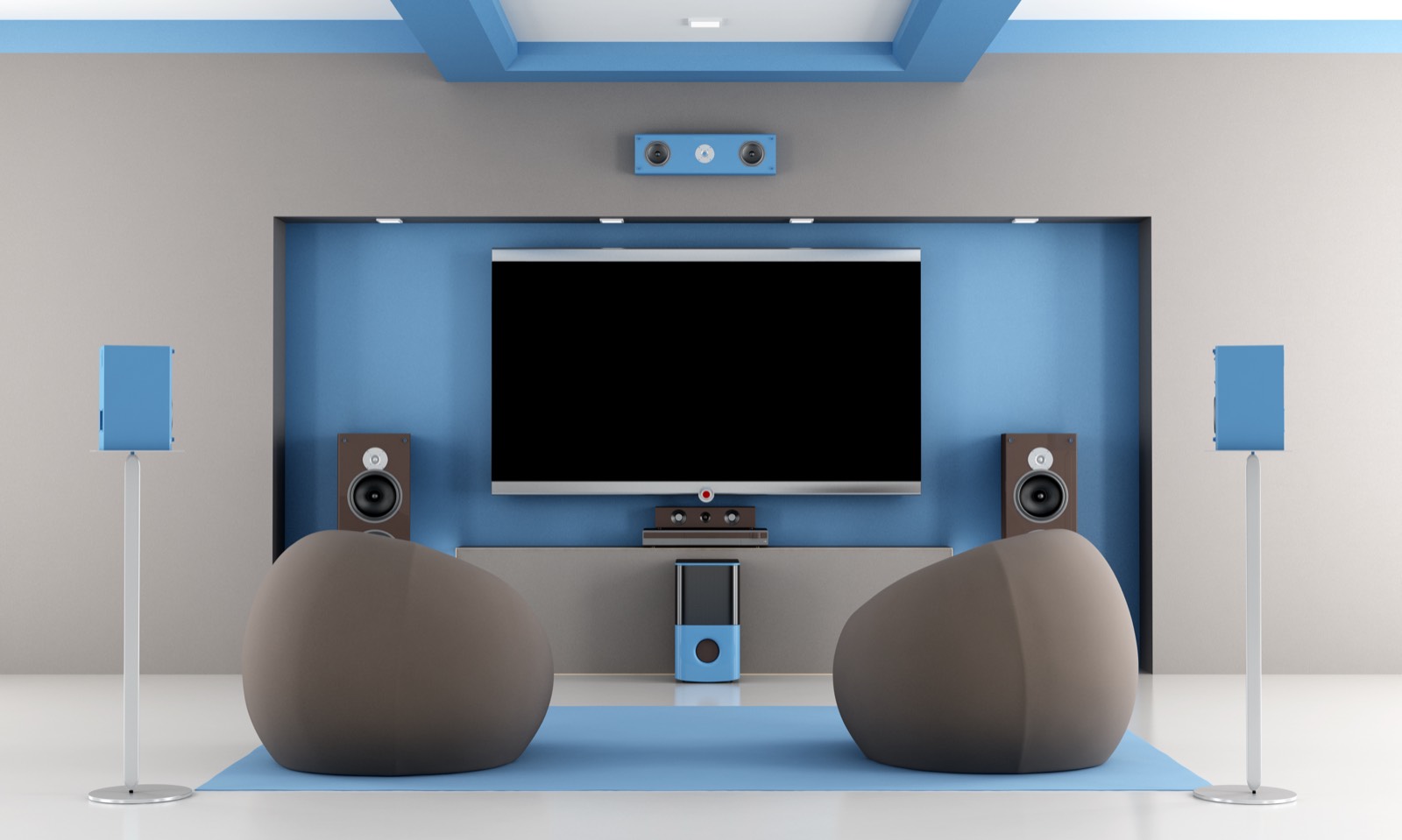 How much does home theatre wiring cost?: photo of related electrical work