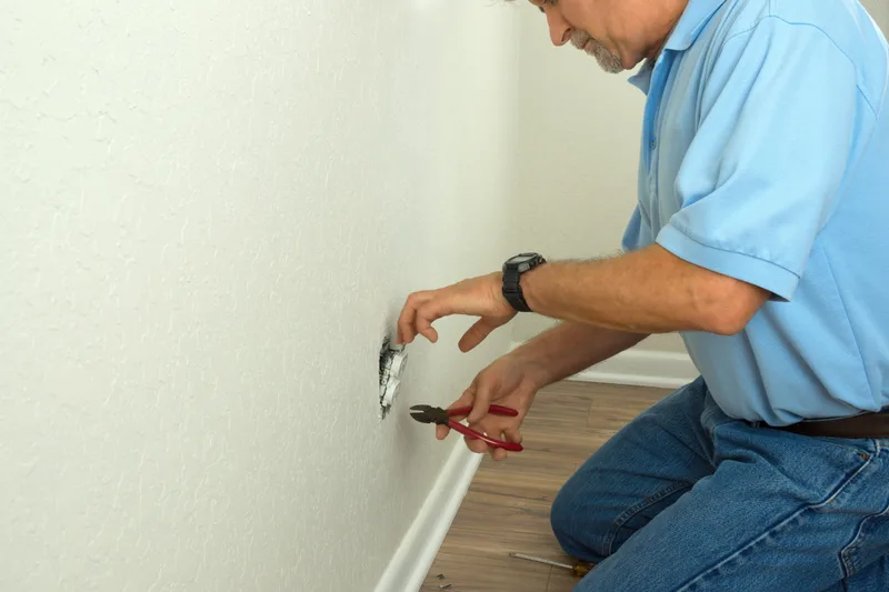 Outlet and switch repair