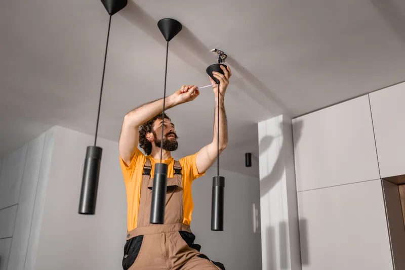 Pendant and fixture install